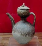 古陶北宋早期-酱釉葫芦壶