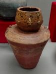 古陶仰韶文化-人面纹尖底瓶